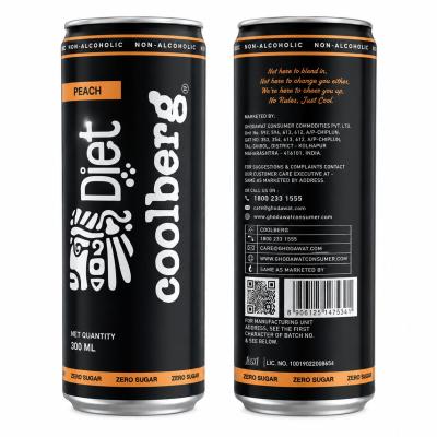 COOLBERG DIET PEACH NON-ALCOHOLIC - 300ml
